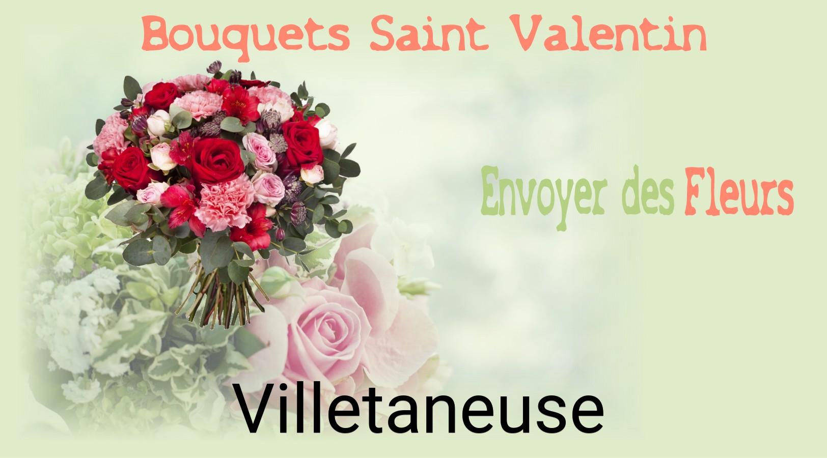 Roses de Saint-Valentin livrées à Villetaneuse